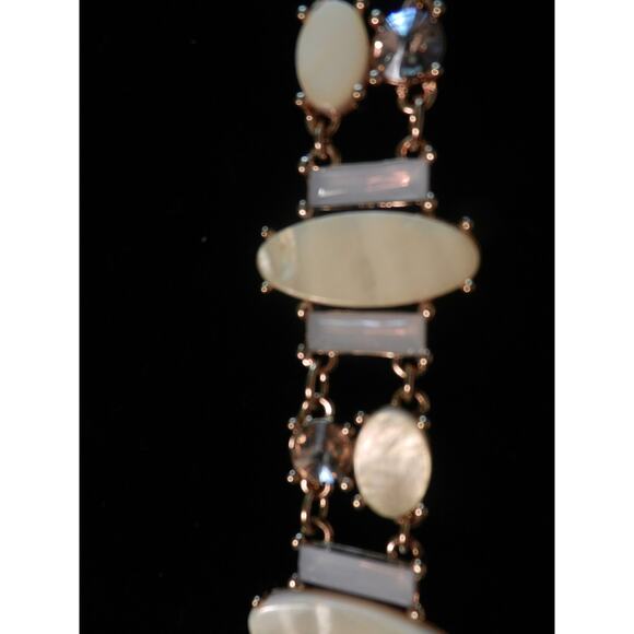 Bracelet with Oval and Iridescent Stones - New Condition - Picture 9 of 10